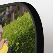 Modern Best Opa je 2 FotoCollage Pickleball Schläger (Linke Seite)