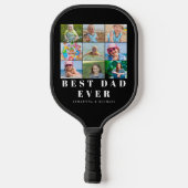 Modern Best Vater 9 Foto Name Pickleball Schläger (Rückseite)