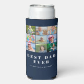 Modern Best Vater 9 Foto Name Selters Dosenkühler (Seltzer Rückseite)