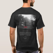 Modern Best Vater je Foto Funny Letter Daughter T-Shirt (Rückseite)