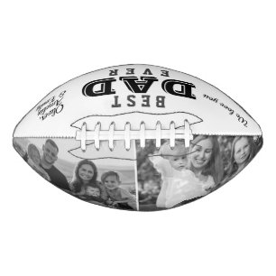 Modern Best Vater Typografy Vatertag 2 Foto Football