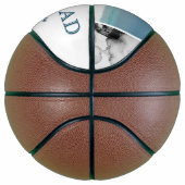 Modern Best Vater Vatertag 3 FotoCollage Basketball (Rechts)