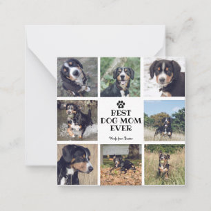 Modern Beste Hundemutter Aller Zeiten Weiß 8 Fotos Mitteilungskarte