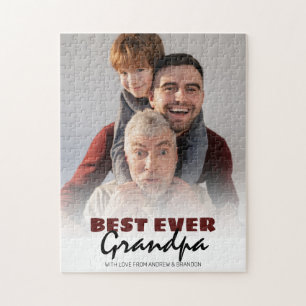 Modern Bester Großvater Aller Zeiten   Foto Puzzle