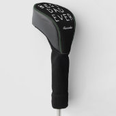 Modern Bester Vater Aller Zeiten Golf Headcover (angewinkelt)