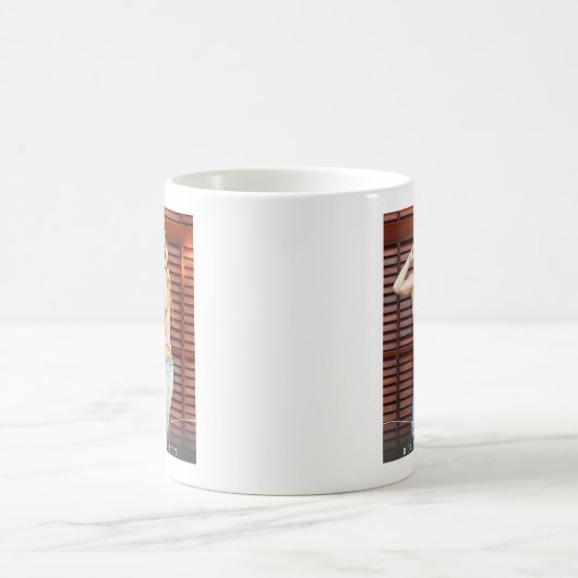 Modern Besties BFF Photo Script Coffee Mug Kaffeetasse (Mittel)