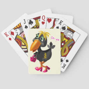 Modern Bird Funny Playing Cards Spielkarten