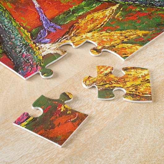 Modern Birds Of Paradise Floral Challenging Puzzle (Seite)
