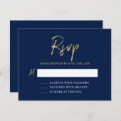 Modern Birthday UAWG Insert Card RSVP Karte (Vorne/Hinten)
