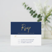 Modern Birthday UAWG Insert Card RSVP Karte (Stehend Vorderseite)