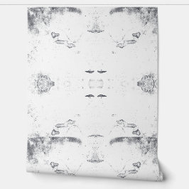 Modern Black and White Abstract Seamless Pattern  Tapete