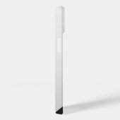 Modern Black and White Minimalist Phone Case - 3D  (Rückseite / Rechts)