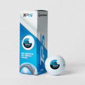 Modern Black Blue Logo Golf Ball (Äußeres Gebäude)