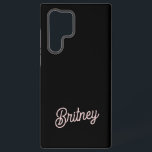Modern Black Blush Dusty Pink Monogram und Name Samsung Galaxy Hülle<br><div class="desc">Das neue Samsung SGH-E900 ist ein neues Mobiltelefon, mit dem die Samsung SGH-E100 Digitalkamera und das Sony Ericsson Z250 Digitalkamera ausgestattet sind. Das Gehäuse ist in einer raffinierten Mischung aus schwarz und rot staubfarbenem Rosa gefertigt, wodurch ein stilvoller Kontrast entsteht und Ihr personalisiertes Monogramm und Ihren Namen hervorgehoben werden. Mit...</div>