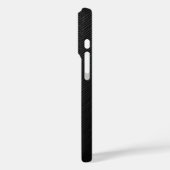 Modern Black Choose Happy Case-Mate iPhone Hülle (Rückseite / Links)