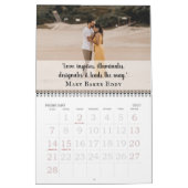 Modern Black Inspirational Quote 2020 Foto Kalender (Feb 2027)