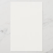 Modern Black Rose Gold Preisliste Flyer (Hinten)