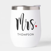 Modern Black Script Personalisiert Wedding (Links)