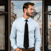 Modern Black Tie - Elegant and Simple Design Krawatte