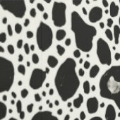 Modern Black & White Spot Tapete (Naht)