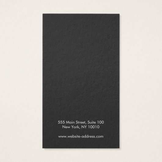 Modern Blass Long Earring Display Card (Rückseite)