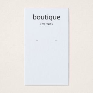 Modern Blass Long Earring Display Card