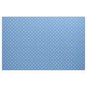Modern Blau-Weiß-Kreislauf-Muster Diamond Stoff (Yard (91,4 cm))