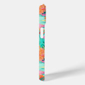 Modern Blooming Cacti Personalized Case-Mate iPhone Hülle (Rückseite / Rechts)