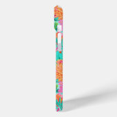 Modern Blooming Cacti Personalized Case-Mate iPhone Hülle (Rückseite / Links)