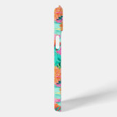 Modern Blooming Cacti Personalized Case-Mate iPhone Hülle (Rückseite / Rechts)