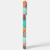 Modern Blooming Cacti Personalized Case-Mate iPhone Hülle (Rückseite / Rechts)