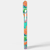 Modern Blooming Cacti Personalized Case-Mate iPhone Hülle (Rückseite / Links)