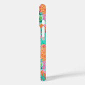 Modern Blooming Cacti Personalized Case-Mate iPhone Hülle (Rückseite / Links)