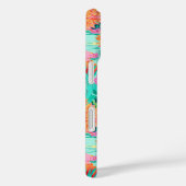 Modern Blooming Cacti Personalized Case-Mate iPhone Hülle (Rückseite / Rechts)