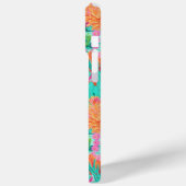 Modern Blooming Cacti Personalized Case-Mate iPhone Hülle (Rückseite / Links)