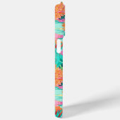 Modern Blooming Cacti Personalized Case-Mate iPhone Hülle (Rückseite / Rechts)