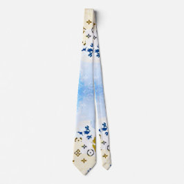 modern blue camouflage krawatte