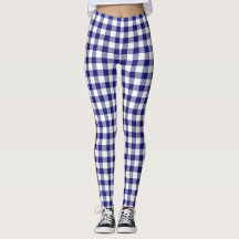 Modern Blue Classic Gingham Pattern