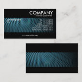Modern - Blue Electric Pool 01 Visitenkarte (Vorne/Hinten)