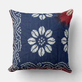 Modern blue elegant stylish contemporary chic kissen