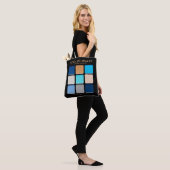 Modern Blue Eyeshadow Pallete Name Makeup Artist Tasche (Am Model)