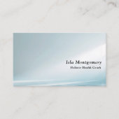 Modern Blue Gradient Visitenkarte (Vorderseite)