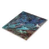 Modern Blue Green Malachite Mineral Stone Fliese (Seite)