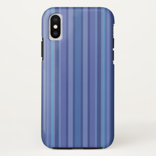 Modern Blue Lila Stripe iPhone Case-Mate iPhone Hülle