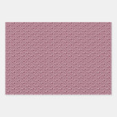 Modern Blue Red Cream Geometric Stars Muster Geschenkpapier Set (Vorderseite 3)