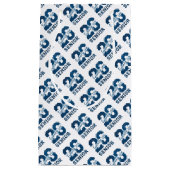 Modern Blue SENIOR Graduation Kleine Geschenktüte (Vorderseite)