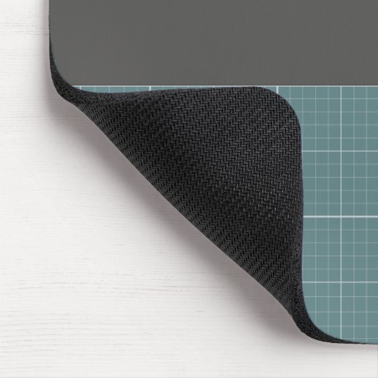 Modern Blueprint Geometric Grid Mousepad MP01 (Ecke)