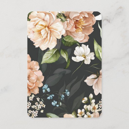 Modern Blush arch initialisiert uAwg mit QR-Code Begleitkarte (Rückseite)