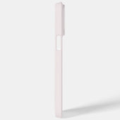 Modern Blush Pink Gold Script Monogram Case-Mate iPhone Hülle (Rückseite / Rechts)