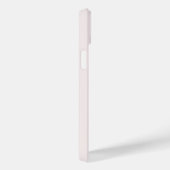 Modern Blush Pink Gold Script Monogram Case-Mate iPhone Hülle (Rückseite / Rechts)